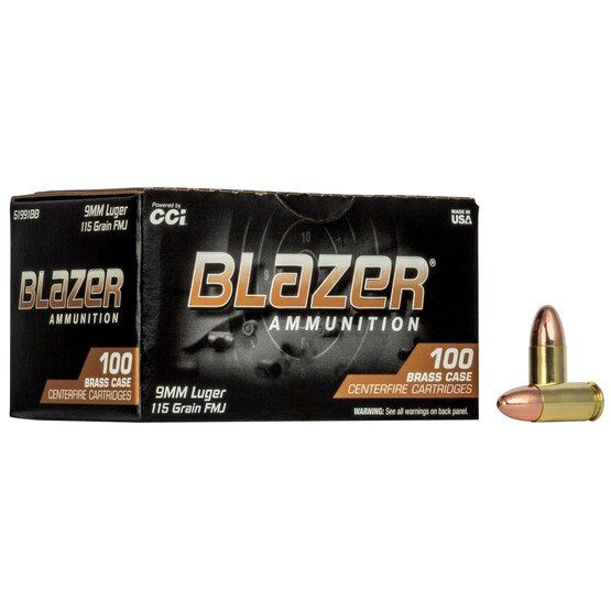 Each case of the Blazer® Brass is made from reloadable brass cartridges guaranteed to keep your shooting price minimal while performing.